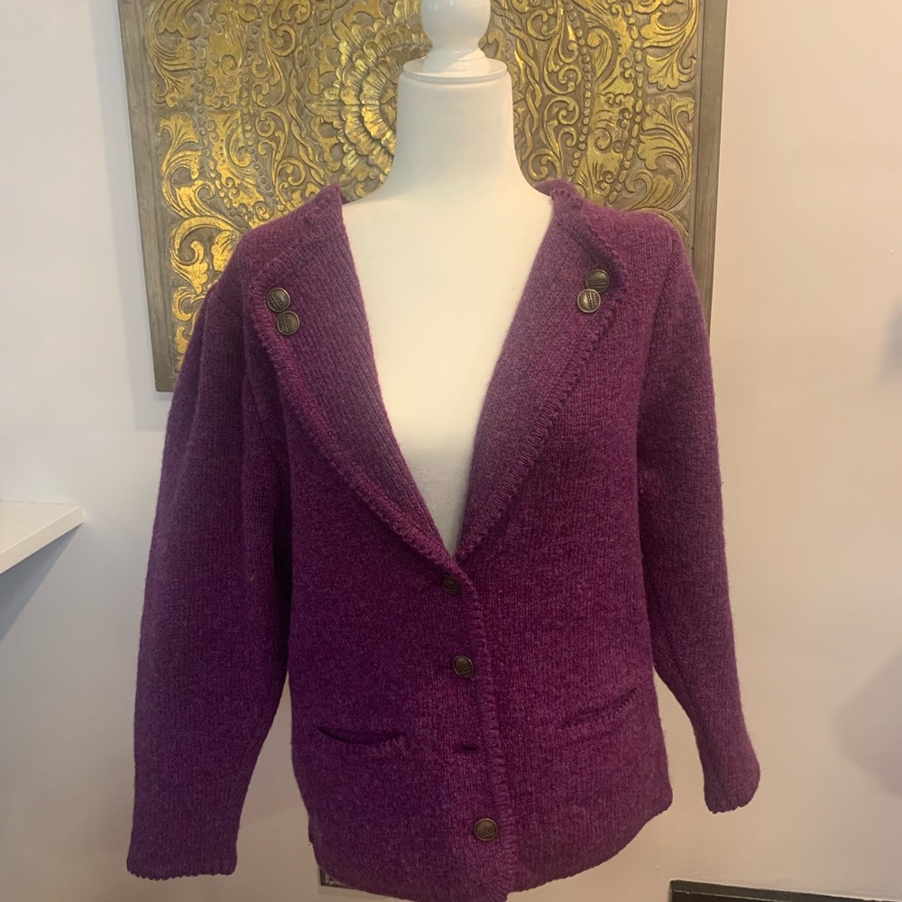 Perry Vintage Purple Sweater